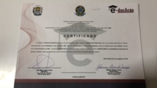 Modelo de Certificado