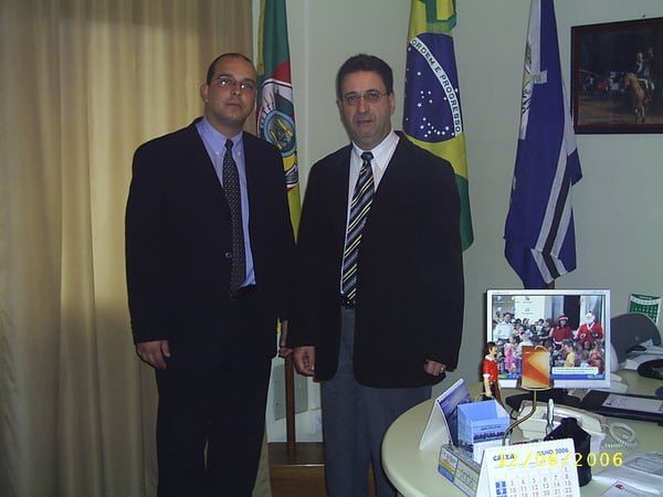 Reunião com Prefeito Gilberto - Arrio do Tigre - RS