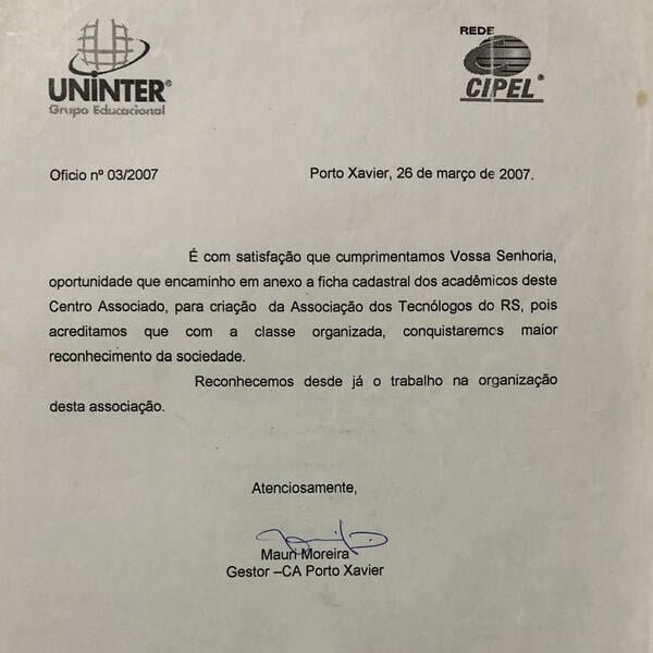 Doc. Regulamentação do EAD