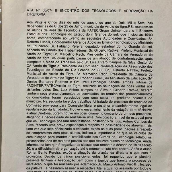 Doc. Regulamentação do EAD